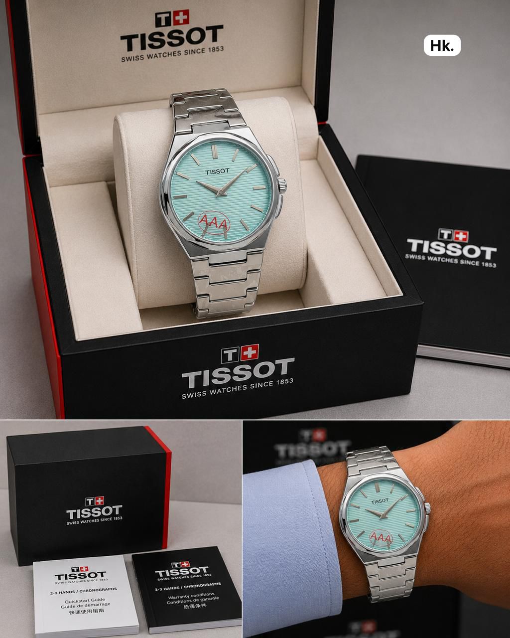Tissot PRX Light Green Dial Automatic Watch